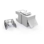 35030600 Módulo Keystone RJ45 Cat6 Blanco Alta Velocidad