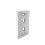 35050017 Faceplate blanco 2 puertos Furukawa para instalaciones de datos