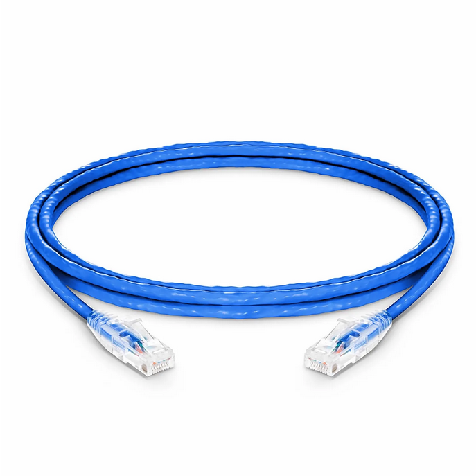 35123220 35123221 Cable de red Cat6 1 metro azul LSZH alta velocidad Furukawa - Imagen 1