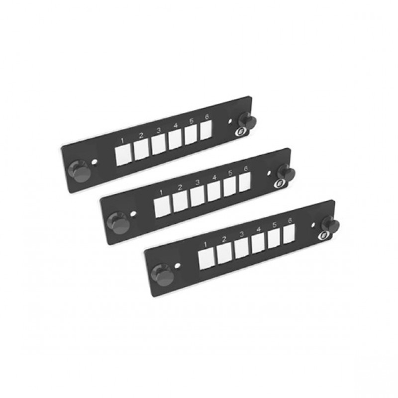 35265040 35265040 Kit de placas LGX Furukawa 6 posiciones LC/SC plástico para fibra óptica - Imagen 1