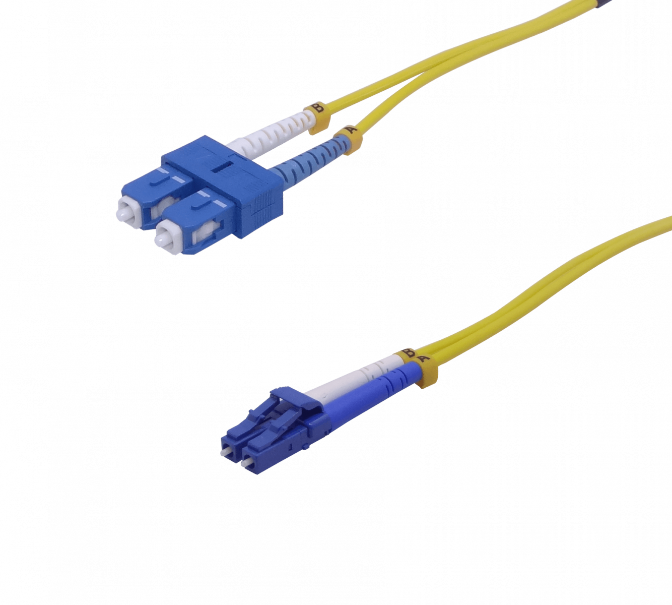 Jumper Fibra Óptica Monomodo Dúplex LCSC 3 Metros LSZH Furukawa 33003054 Jumper Fibra Óptica Monomodo Dúplex LC/SC 3 Metros LSZH Furukawa - Imagen 1