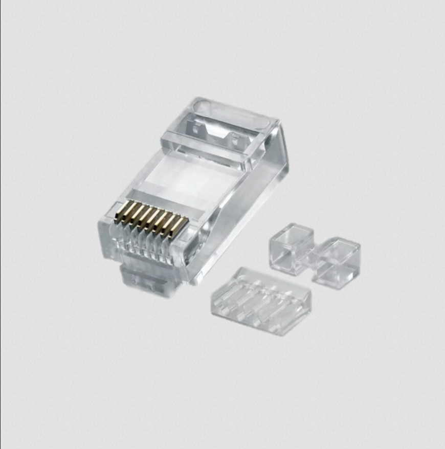 35050282 35050282 Conector RJ45 Macho Cat6 Blindado 50 Micrones Furukawa - Imagen 1