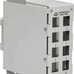 35150333 Patch Panel RJ45 8 Puertos para Riel DIN Industrial Furukawa