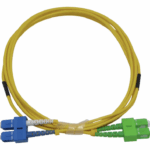 33009400 Jumper Fibra Óptica Monomodo SC APC a SC UPC Dúplex 1.5 Metros LSZH Furukawa