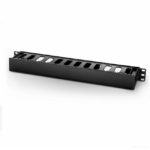 FSDT000ORD1U Organizador Horizontal de Cables 1U 19 Pulgadas para Rack