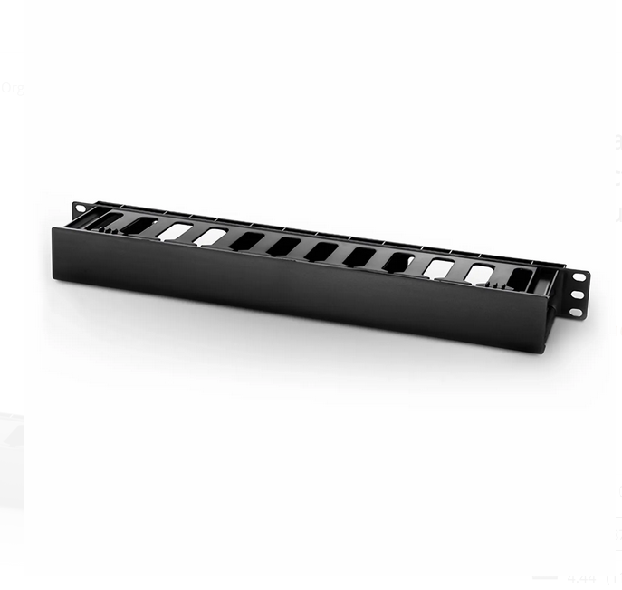 Organizador Horizontal de Cables 1U 19 Pulgadas FSDT000ORD1U Organizador Horizontal de Cables 1U 19 Pulgadas para Rack - Imagen 1