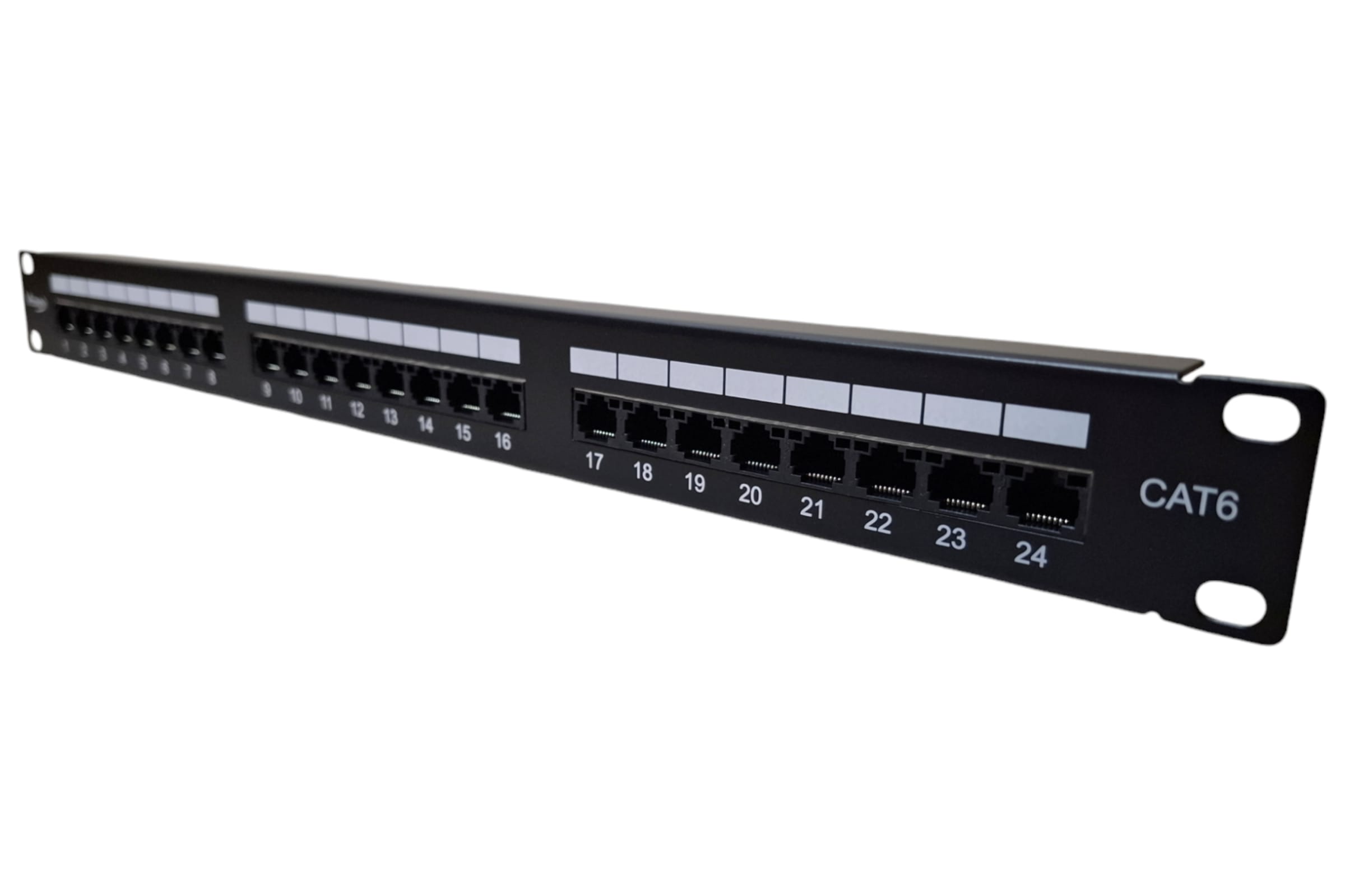 Patch Panel de Red Cat 6 24 Puertos 19 Pulgadas FSDTPPCT624P Patch Panel de Red Cat 6 24 Puertos 19 Pulgadas - Imagen 1