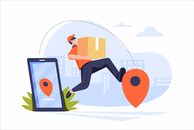 delivery-online-shipping-services-online-order-tracking-delivery-home-office-courier-by-truck-scooter-bicycle-parcel-send-location-pins-mobile-phone-by-delivery-man_1150-58774
