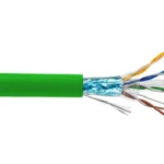 23370095 Cable de Red Cat6A F/UTP LSZH Eco 23AWG Color Verde para Instalaciones Profesionales